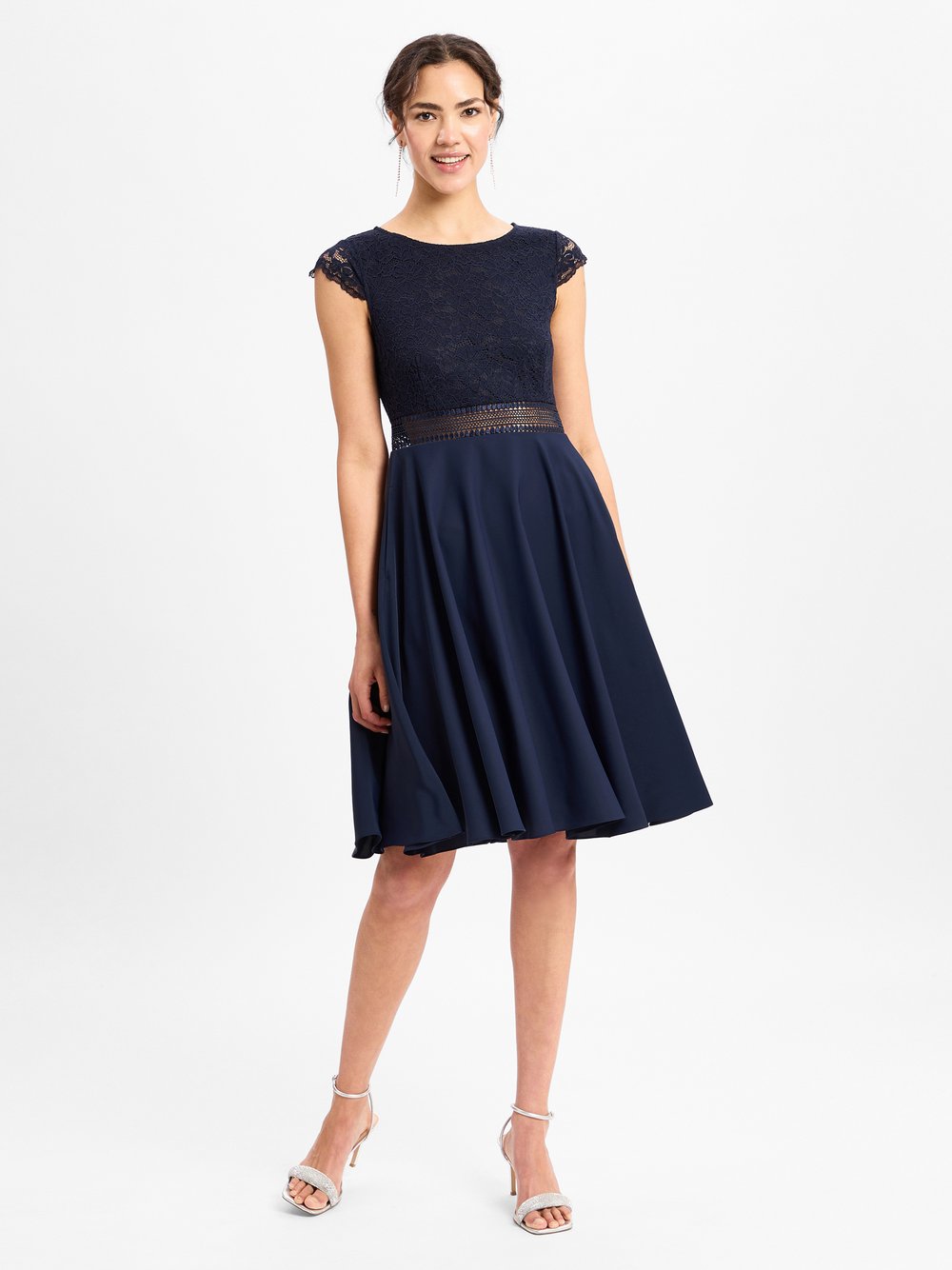 VM Abendkleid Damen blau, 38