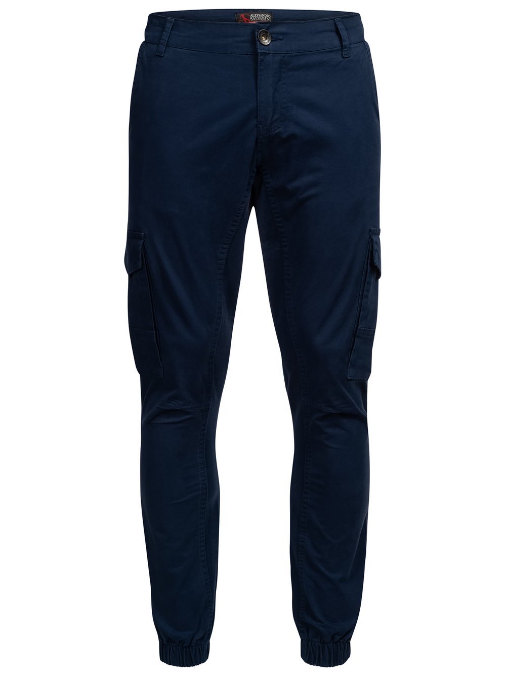 Alessandro Salvarini Stoffhose  Herren Baumwolle blau, 40-32