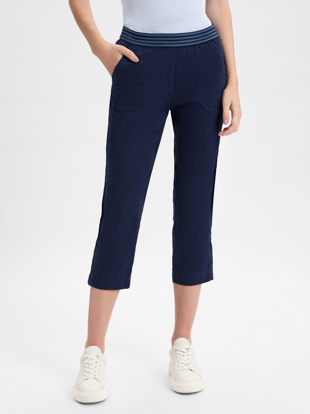 Thumbnail - TONI Jogpants Damen Baumwolle blau, 46