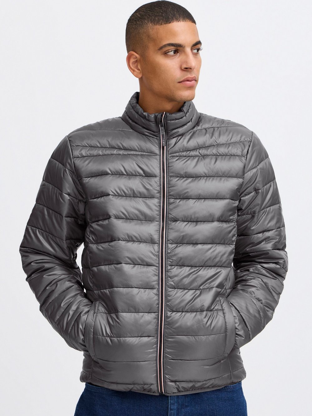 BLEND Steppjacke Herren grau, XXL