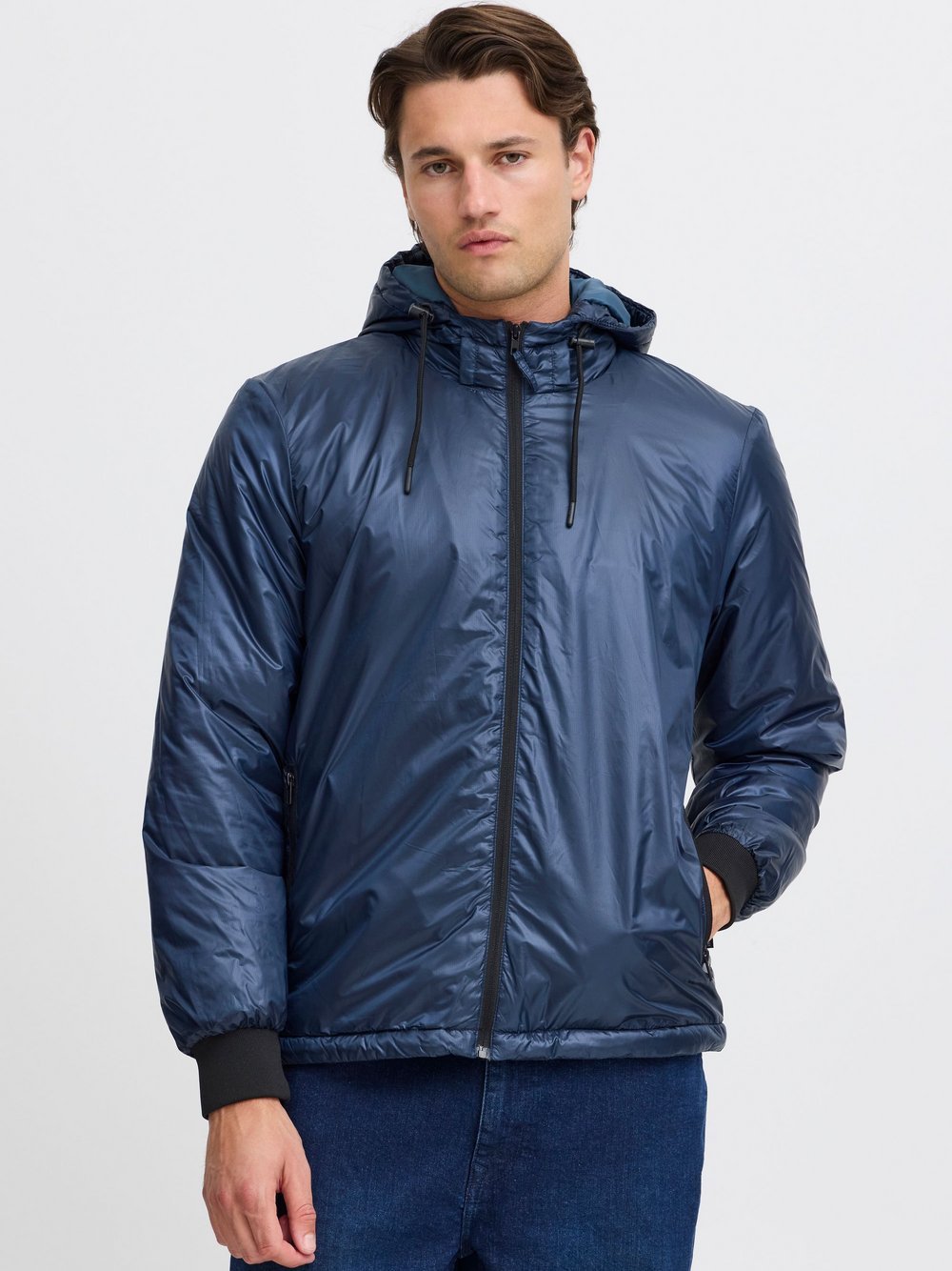 BLEND Outdoorjacke Herren blau, XXL