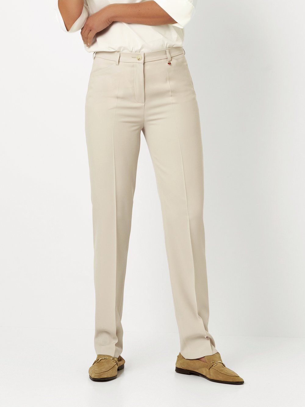 Relaxed Hose Damen beige, 52