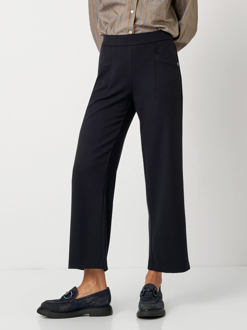 TONI Hose Damen Viskose blau, 36