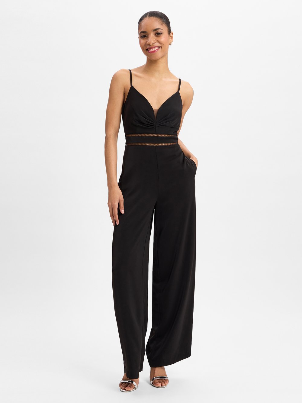 VM Jumpsuit Damen schwarz, 40