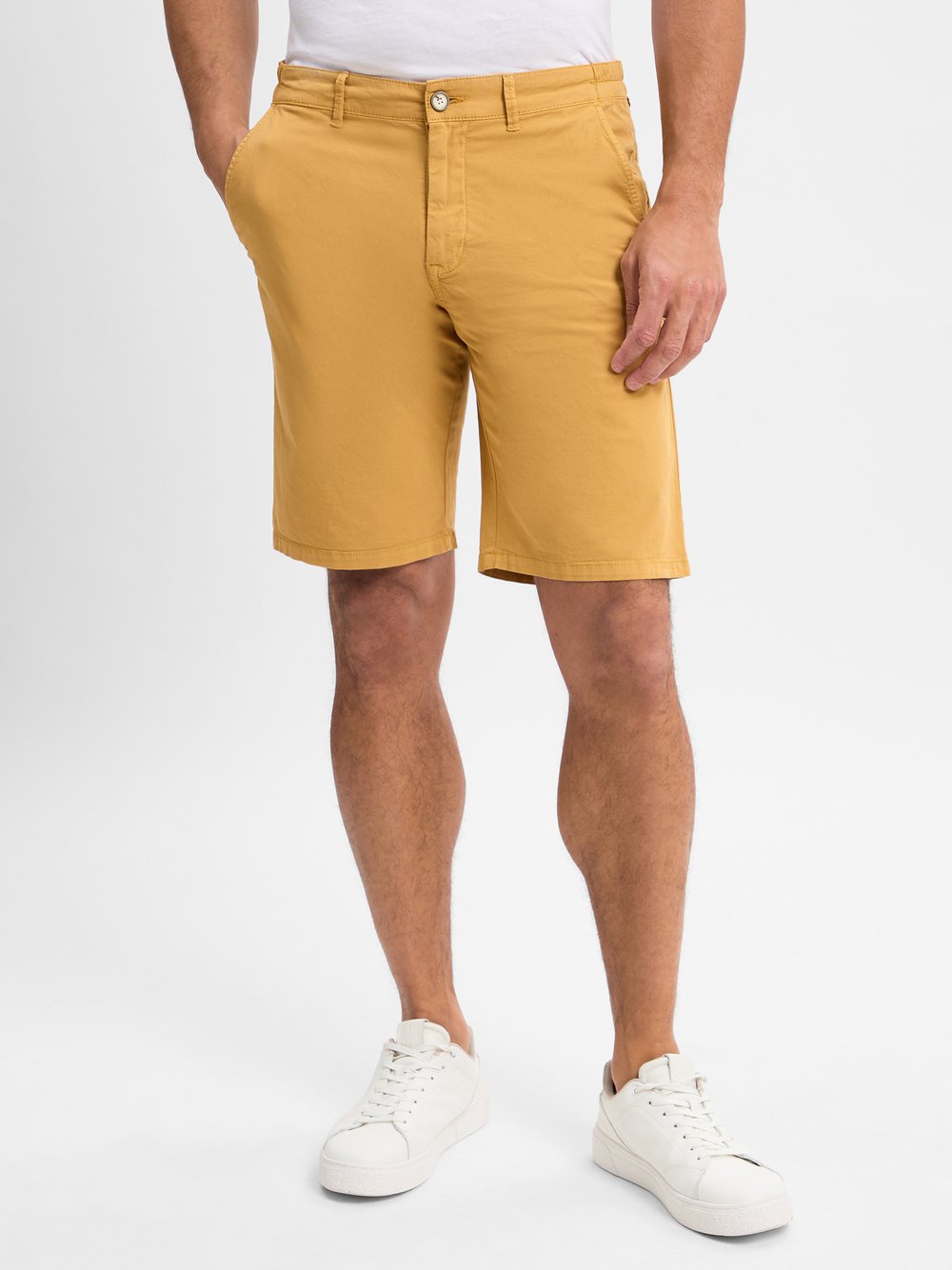 Finshley & Harding Shorts Herren Baumwolle braun, 38