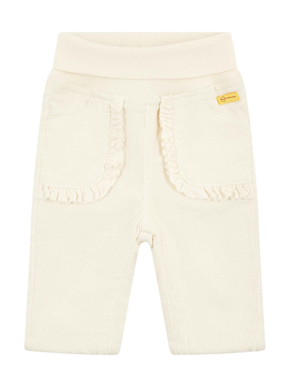 Steiff Cordhose Mädchen Baumwolle beige, 80