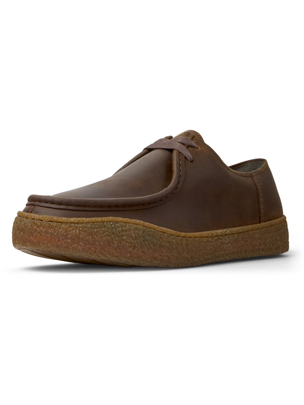 Camper Schnürschuhe Herren Leder braun, 40