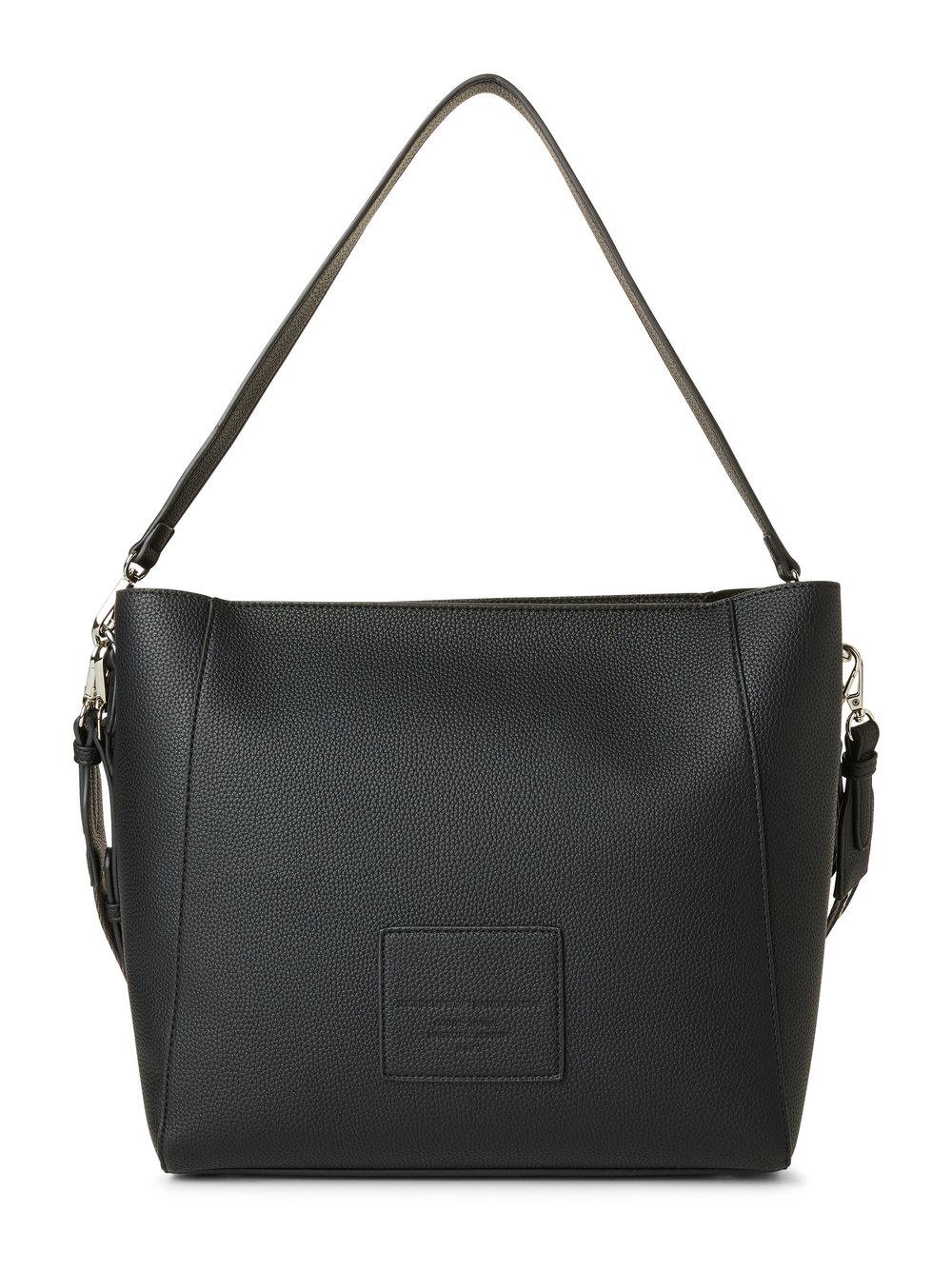 Thumbnail - Seidenfelt Shopper Damen Kunstleder schwarz, ONE SIZE