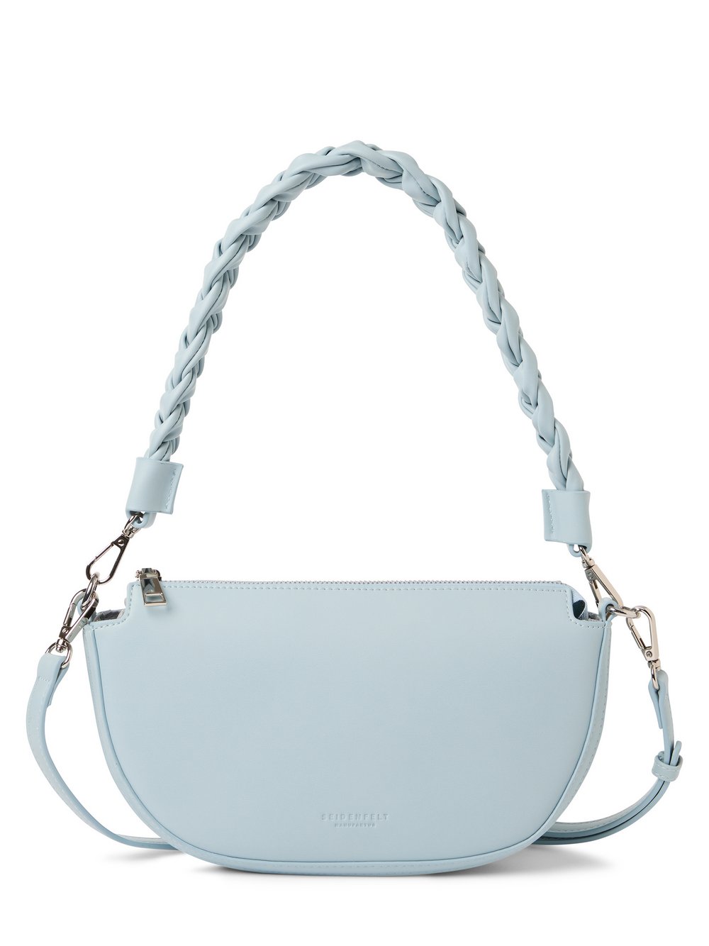 Seidenfelt Handtasche Damen Kunstleder blau, ONE SIZE