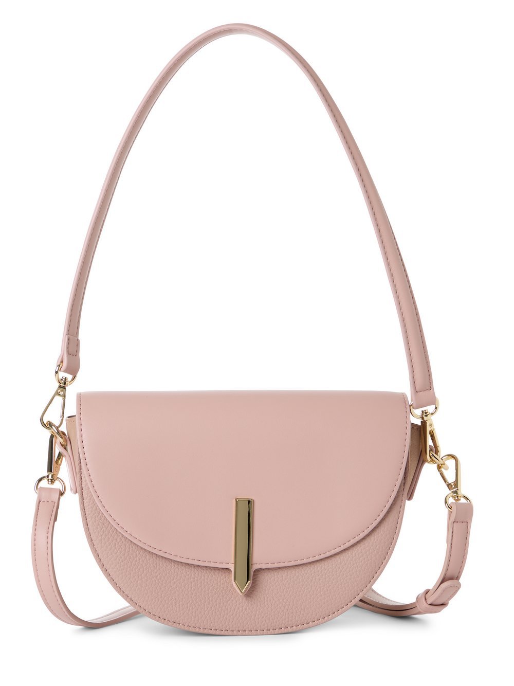 Seidenfelt Umhängetasche Damen Kunstleder rosa, ONE SIZE