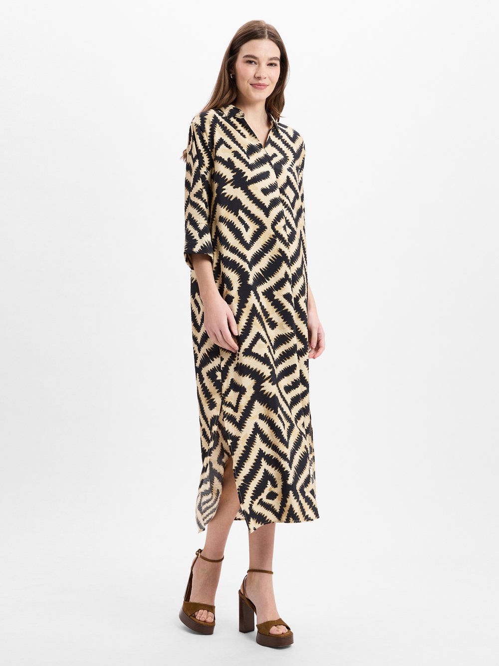 soyaconcept® Freizeitkleid Damen Viskose mehrfarbig, M