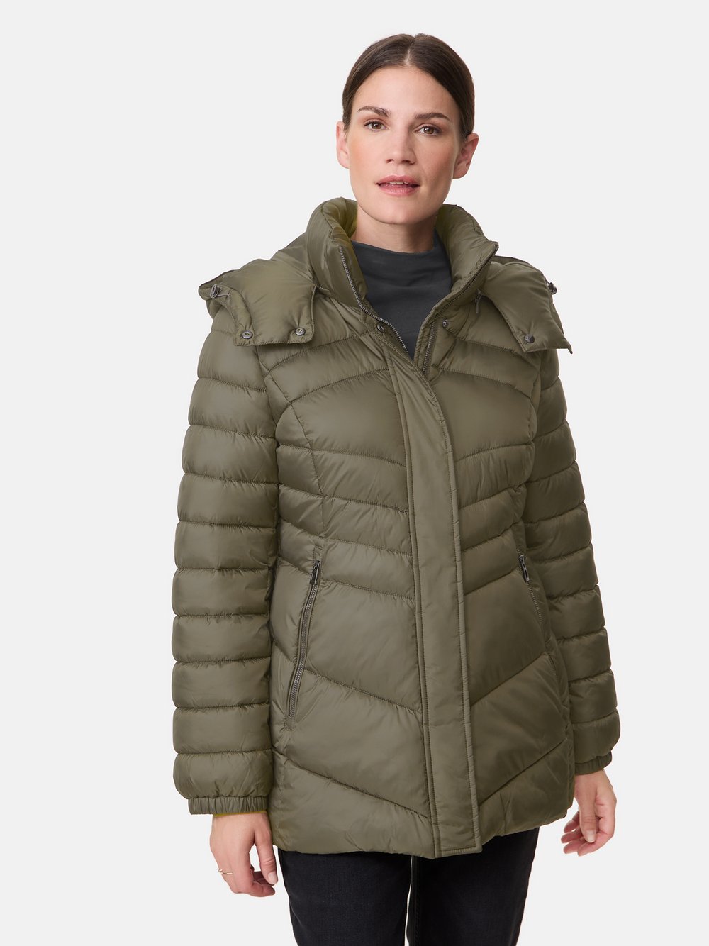 Gerry Weber Steppjacke Damen grün, 38