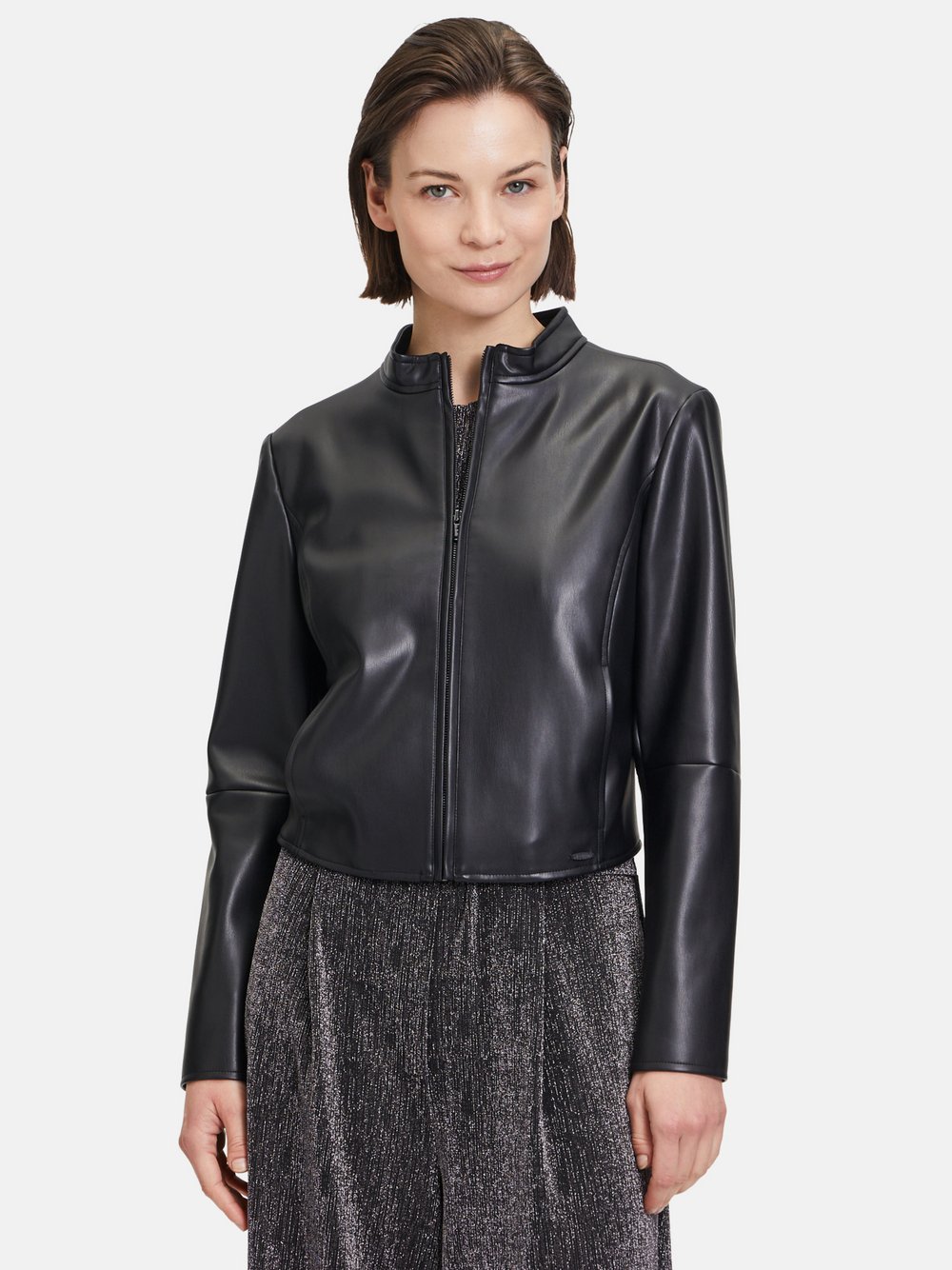 Betty & Co Bikerjacke Damen schwarz, 38