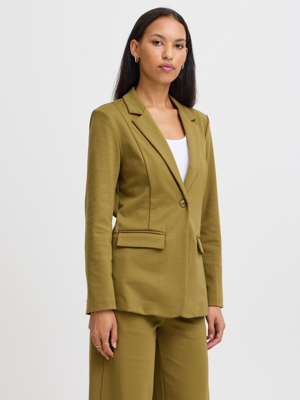 Ichi Blazer Damen grün, M