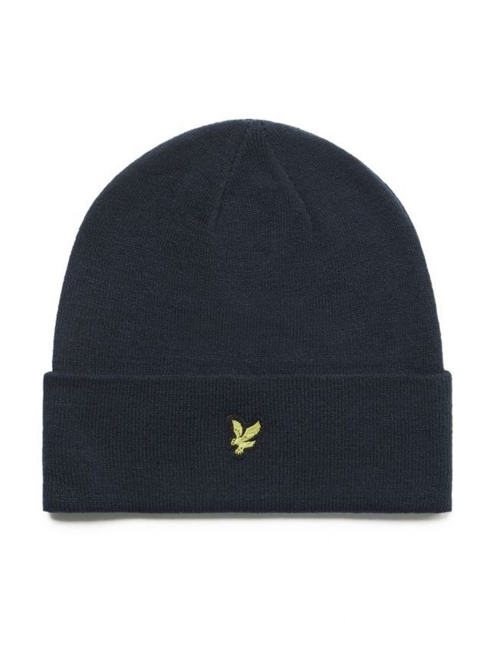 Lyle & Scott Beanie Damen Grobstrick blau, ONE SIZE