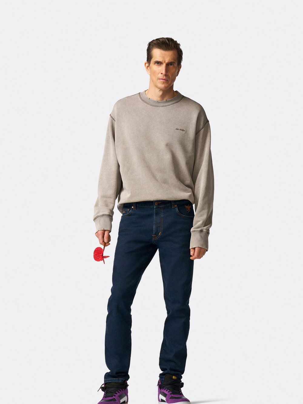 MMX Jeans Herren Baumwolle blau, 40-32