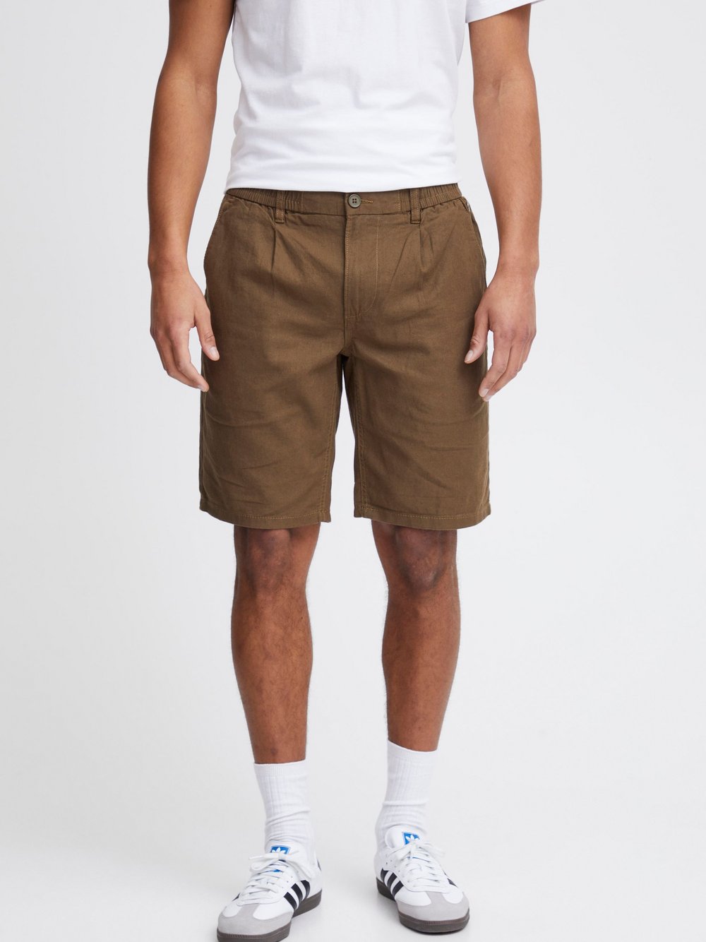 BLEND Shorts Herren braun gemustert, XXL