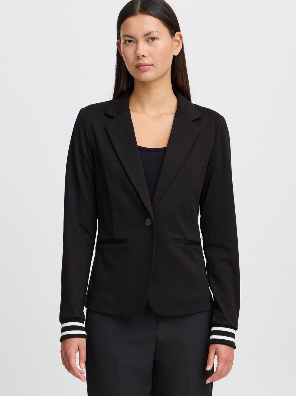 Ichi Kurzblazer Damen schwarz, XS