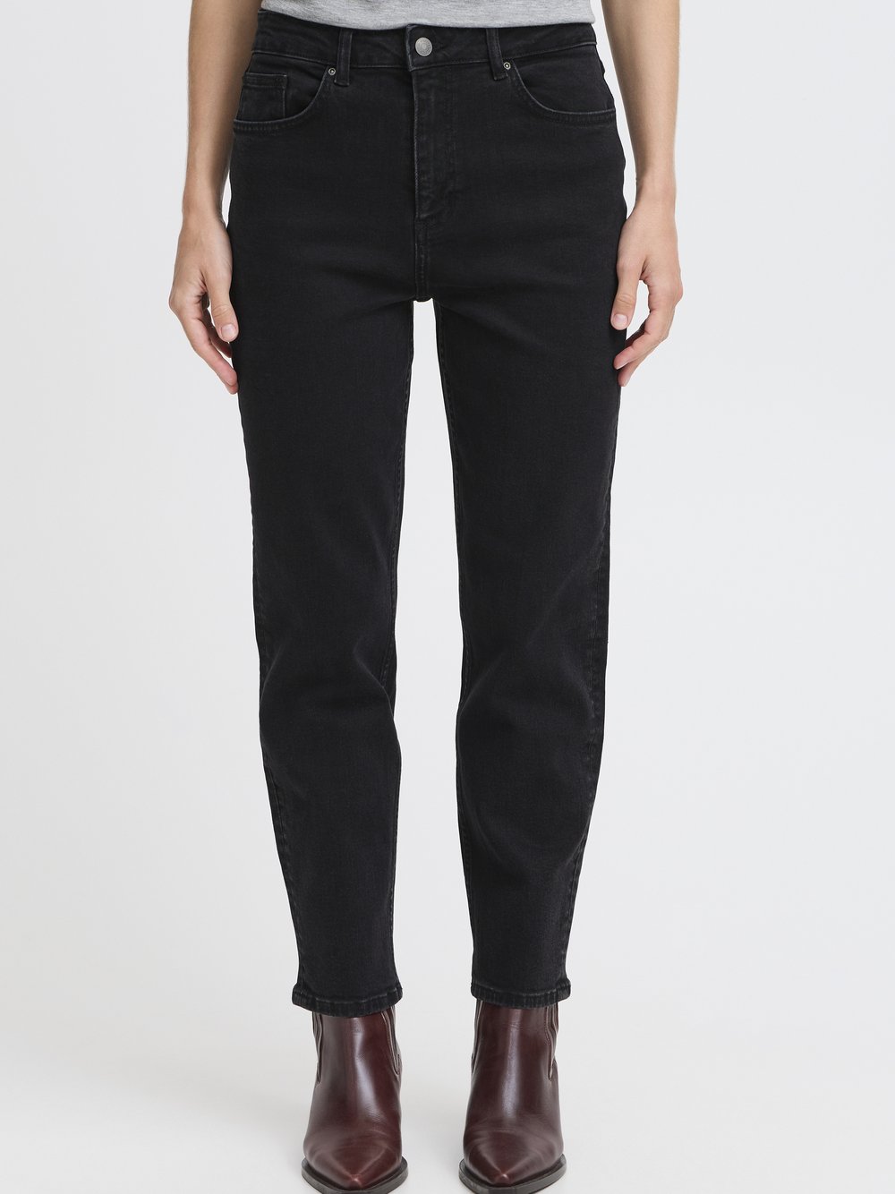 B.Young Jeans Damen Baumwolle schwarz, 27