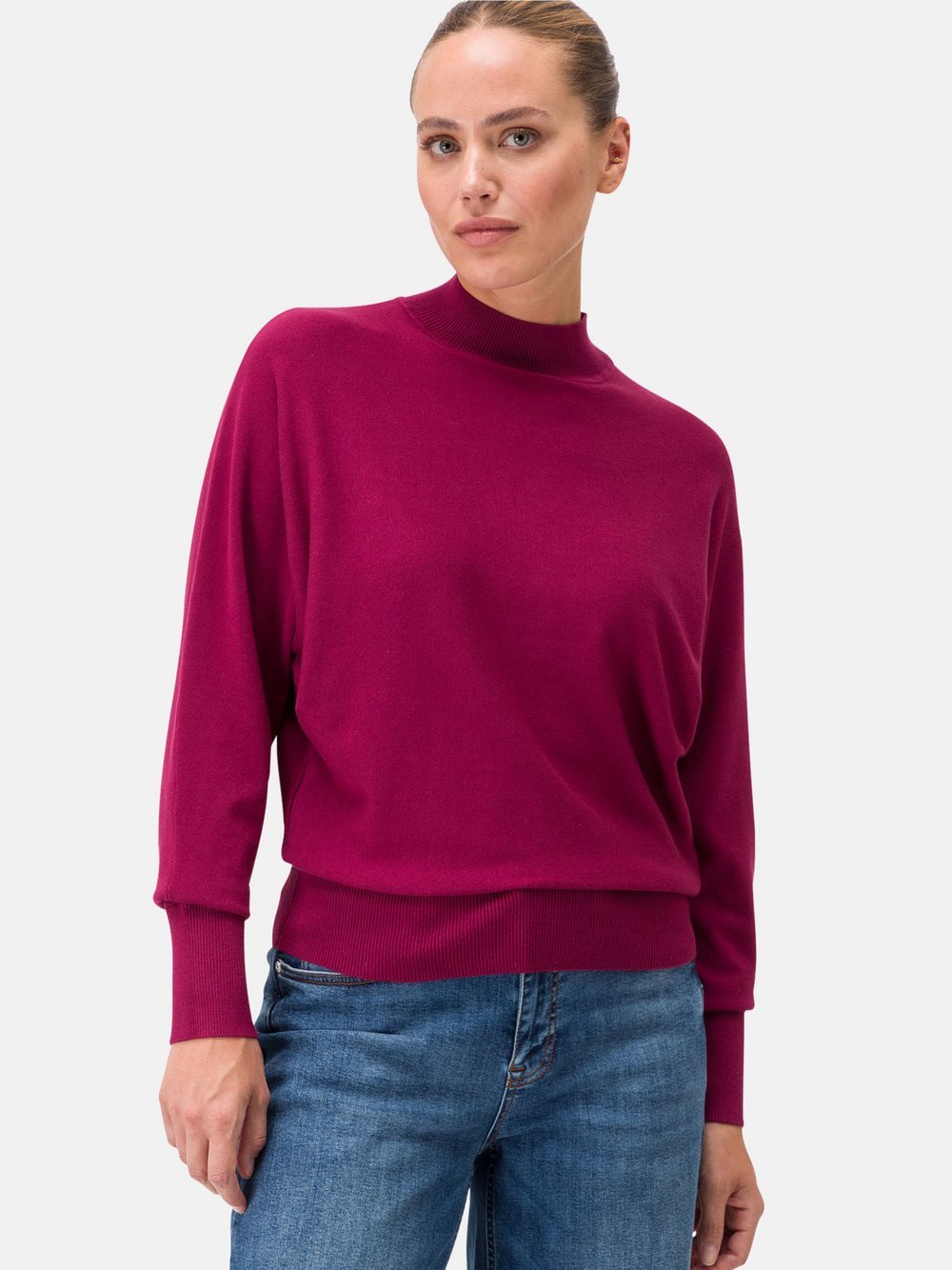 zero Strickpullover Damen Viskose rosa, 34