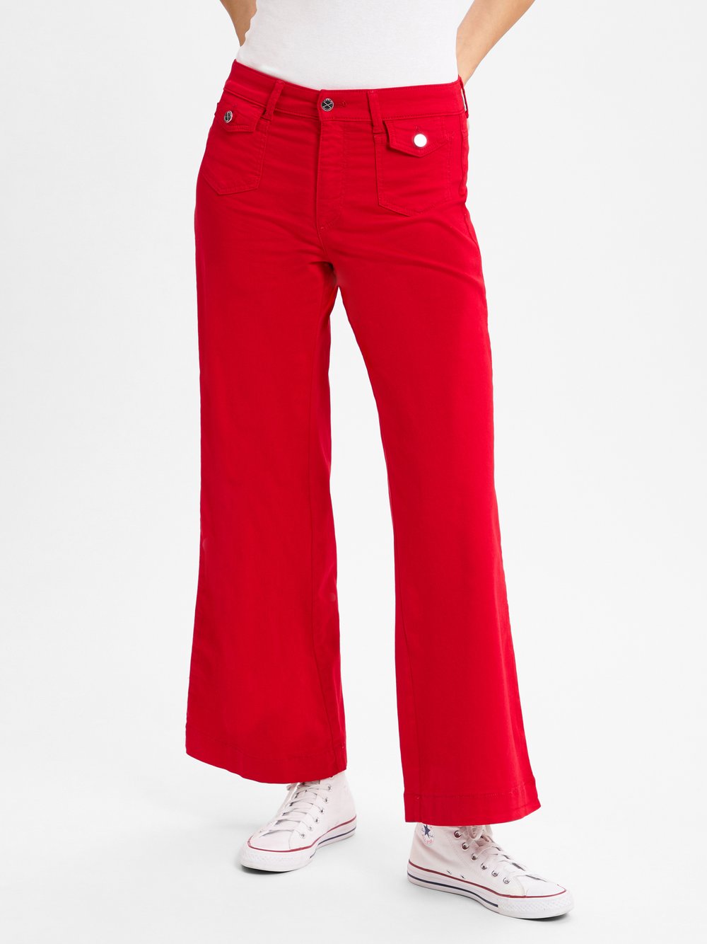 MAC Jeans Damen Baumwolle rot, 36-30