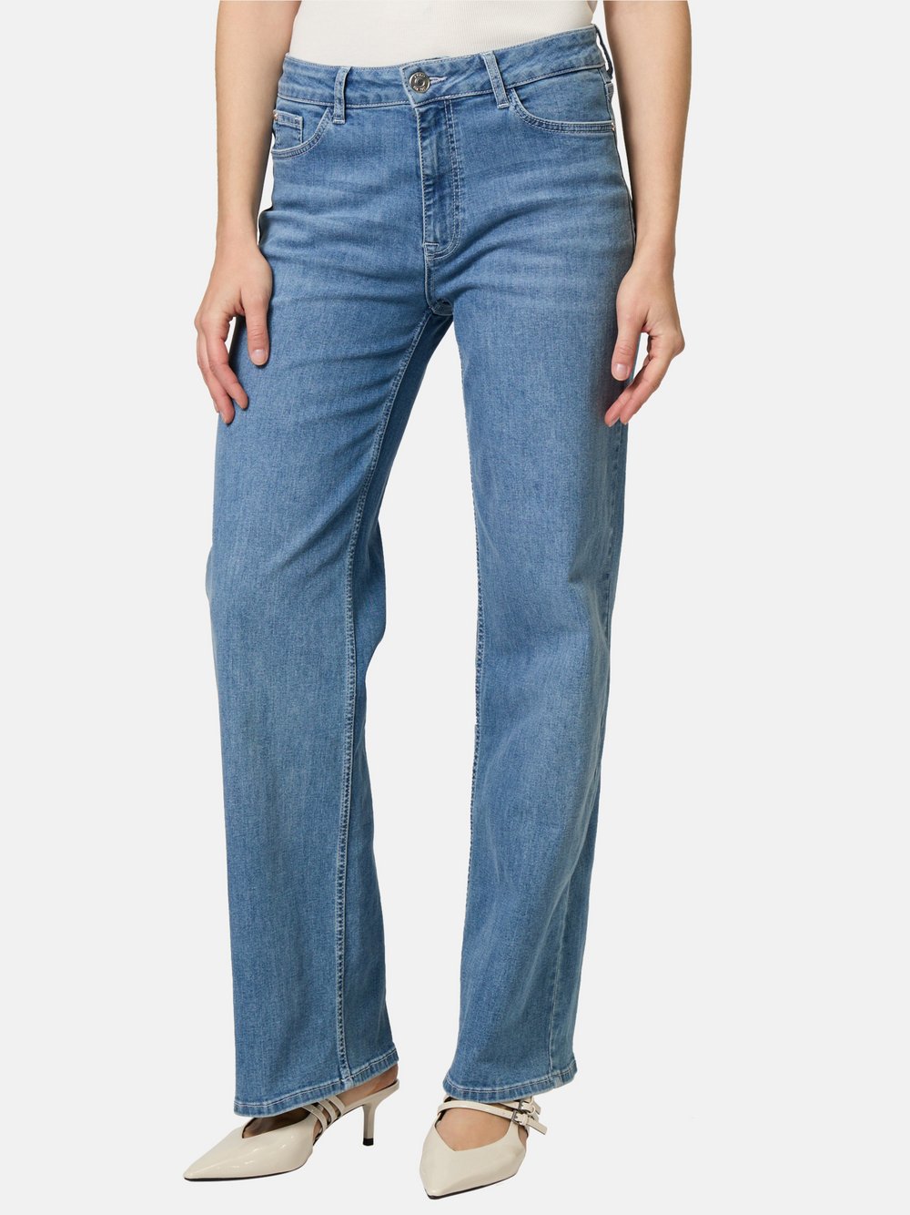 zero Jeans Damen Baumwolle blau, 42