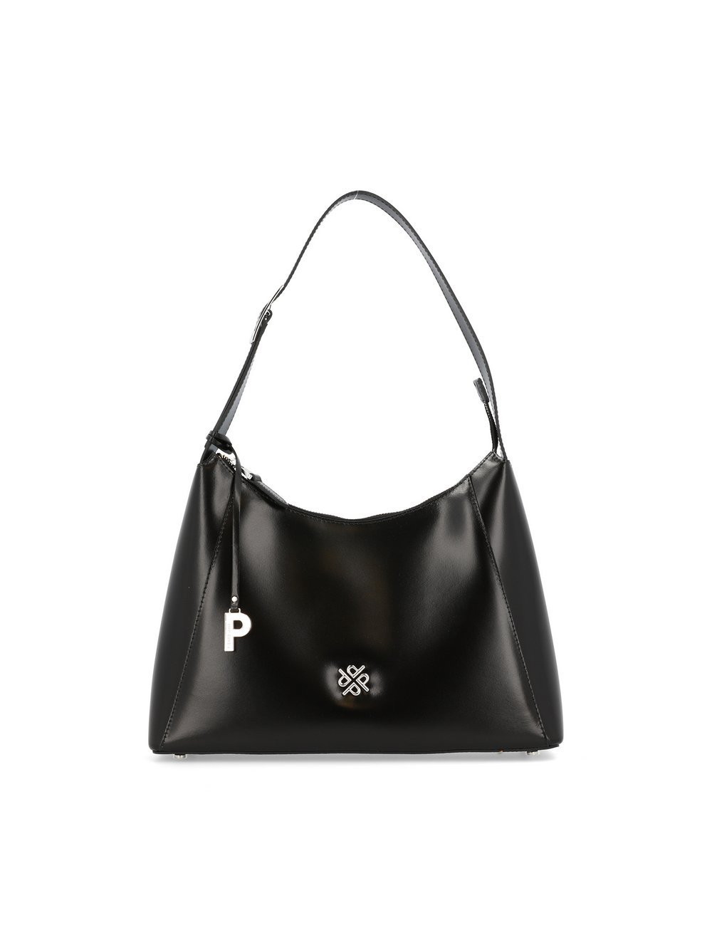 PICARD Schultertasche Damen Leder schwarz, ONE SIZE