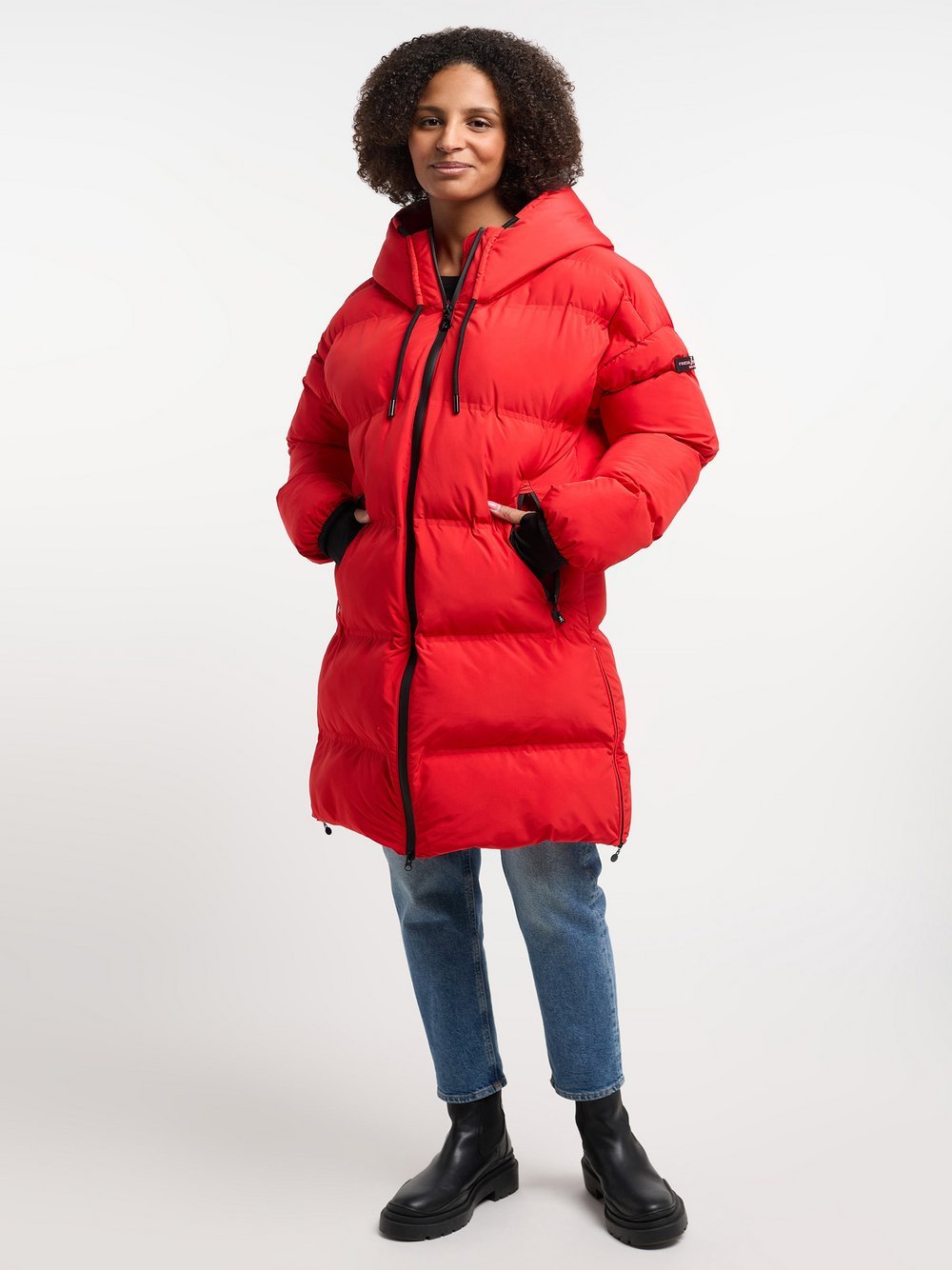 Frieda & Freddies Steppmantel Damen rot, 38