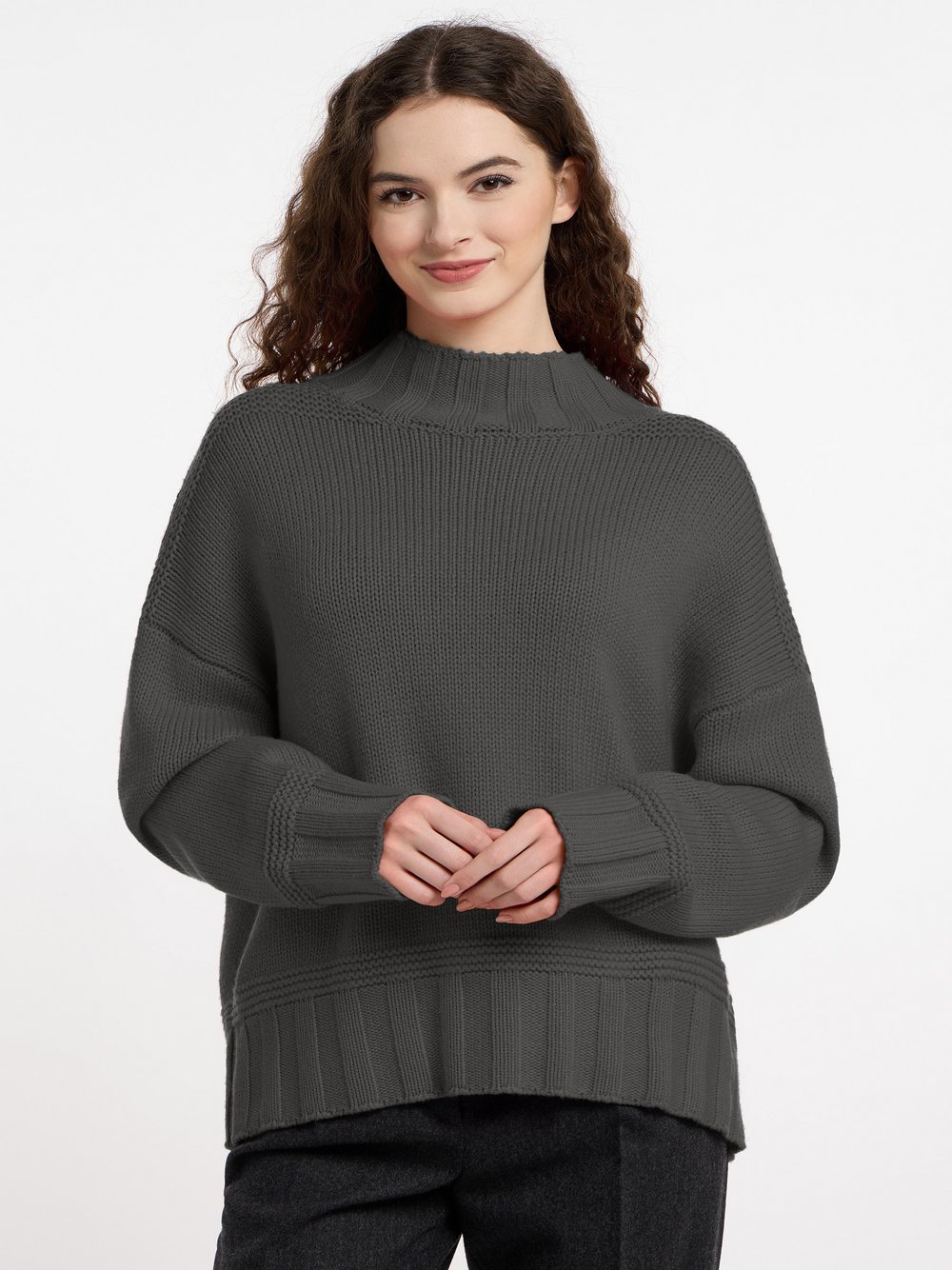 Frieda & Freddies Strickpullover Damen Wolle mehrfarbig, 42