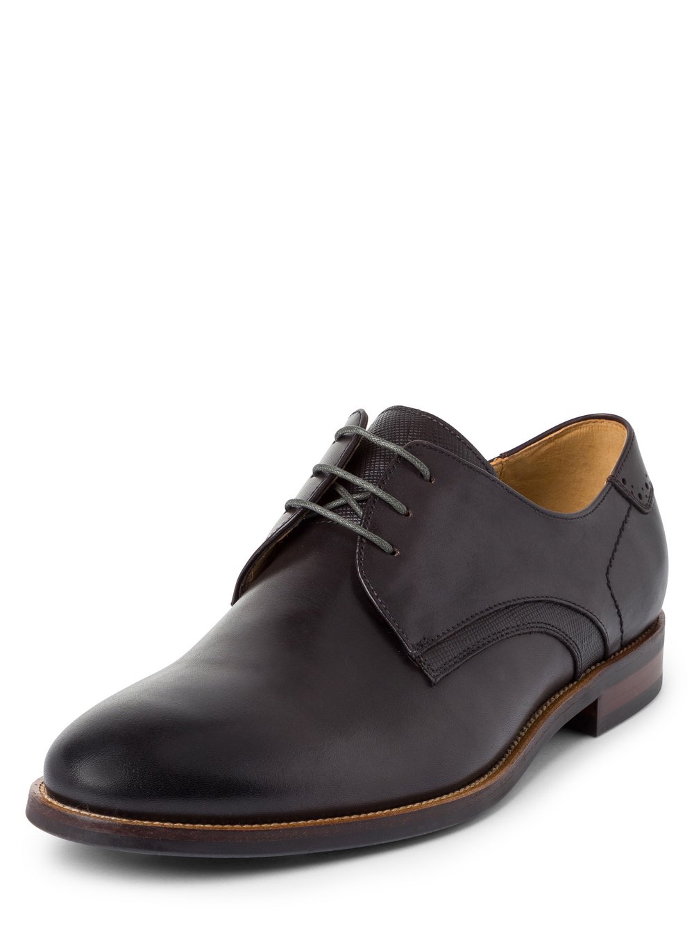 Digel Business-Schuhe Herren Leder schwarz, 43
