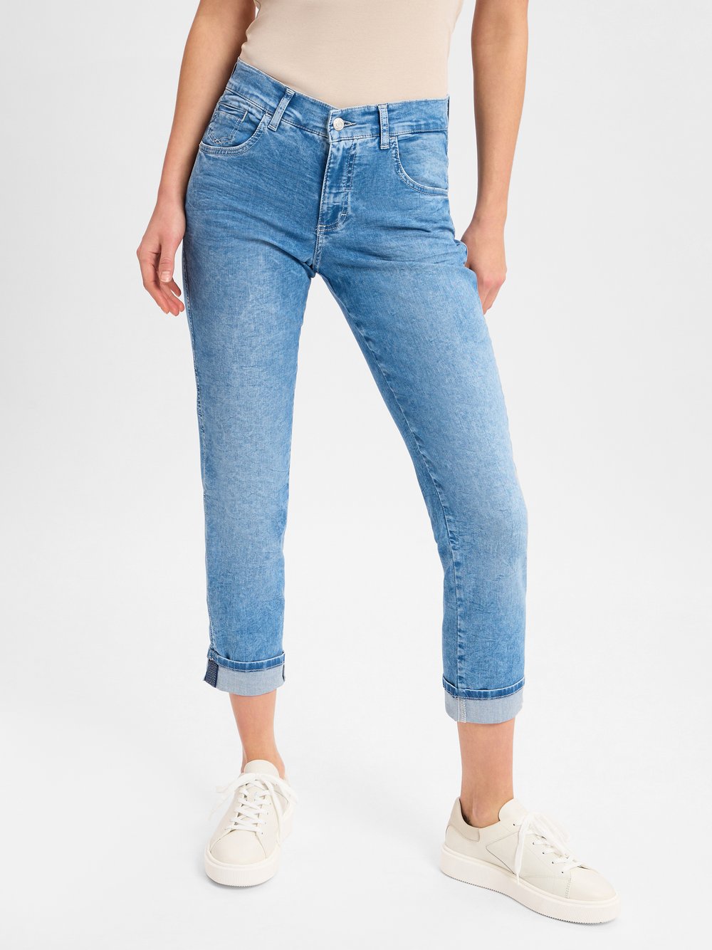 Angels Jeans Damen Baumwolle blau, 44-30