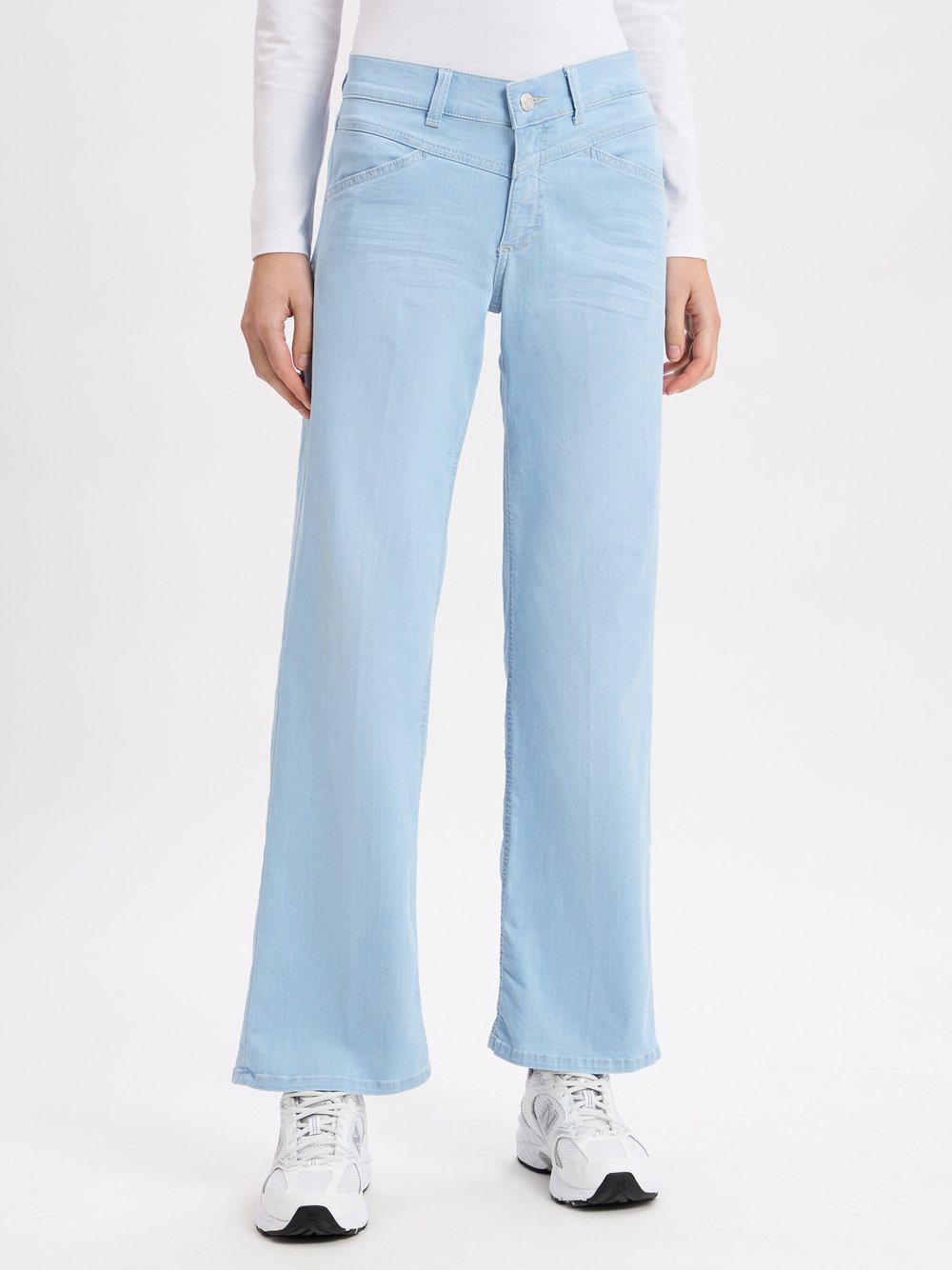Angels Straight Jeans Damen Baumwolle blau, 40-28