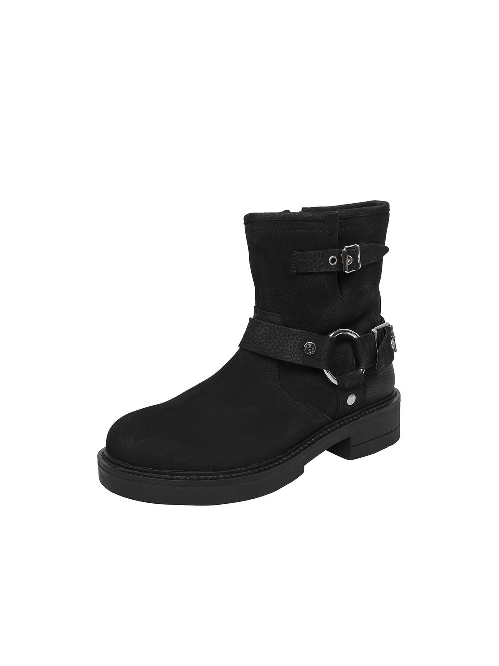 FREUDE Stiefel Damen Leder schwarz, 38