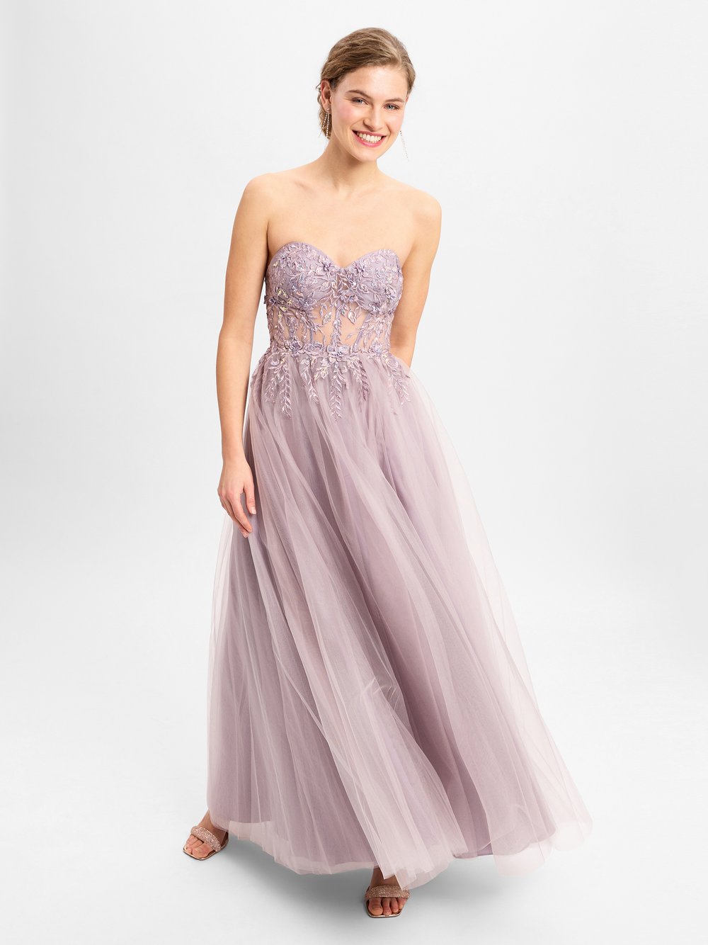 Laona Abendkleid Damen lila, 38