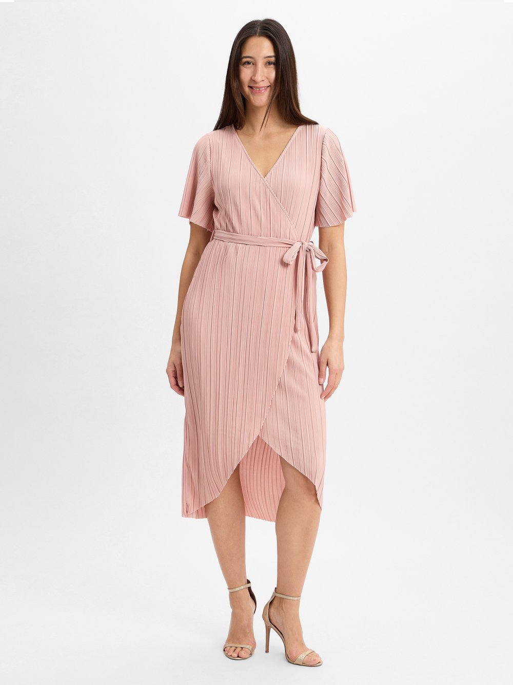 Y.A.S Wickelkleid Damen rosa, 36