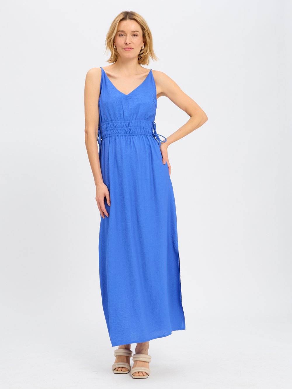 Y.A.S Kleid Damen Viskose blau, 42