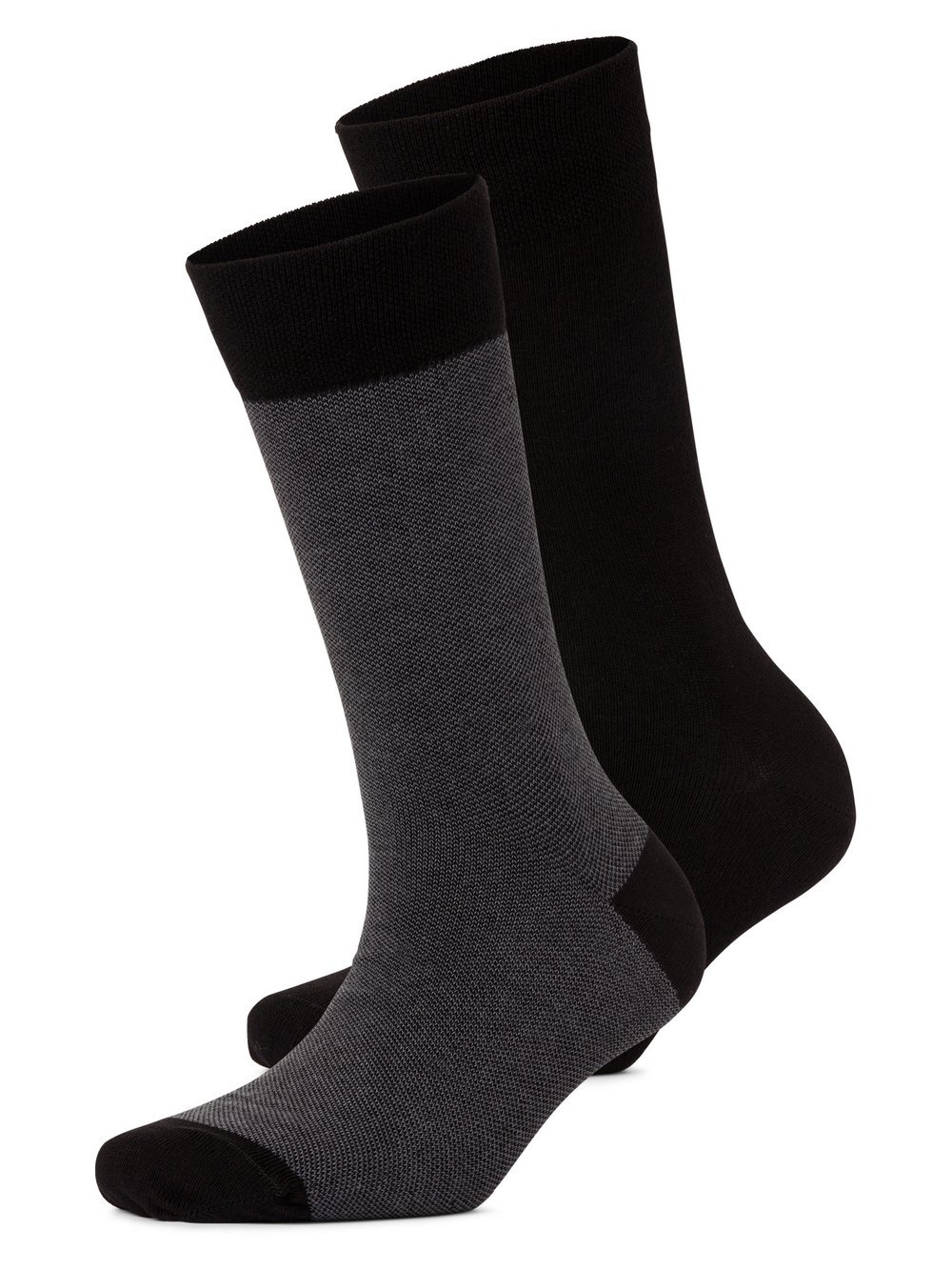 Finshley & Harding Socken Herren Baumwolle grau, 43-46