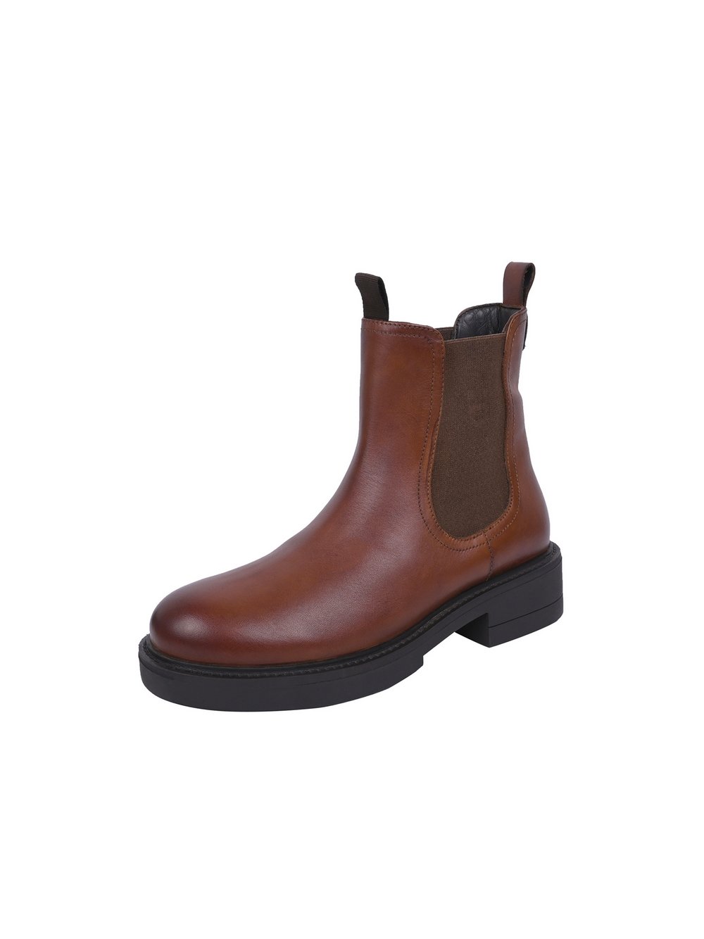 FREUDE Chelsea Boot Damen Leder braun bedruckt, 39