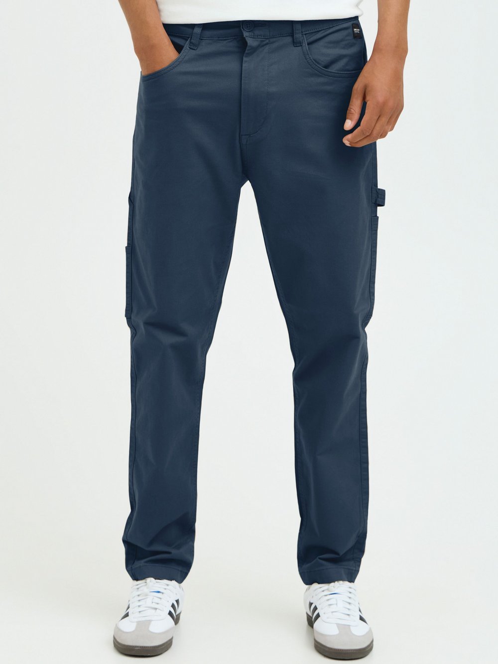 BLEND Cargohose Herren Baumwolle blau, 32-32