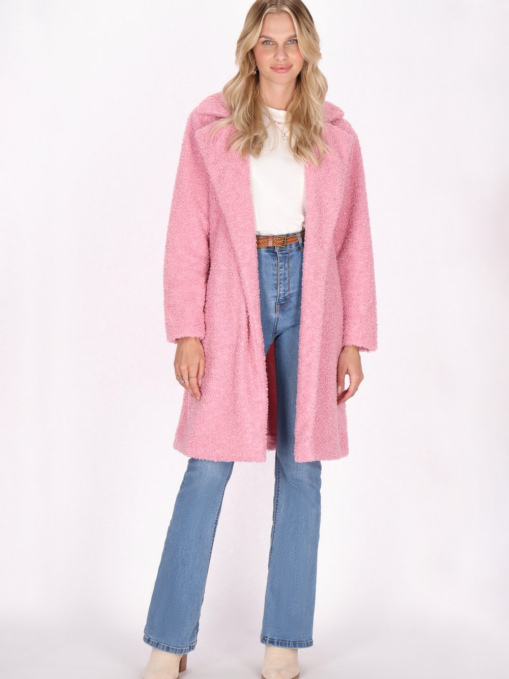 IZIA Mantel Damen rosa, XS