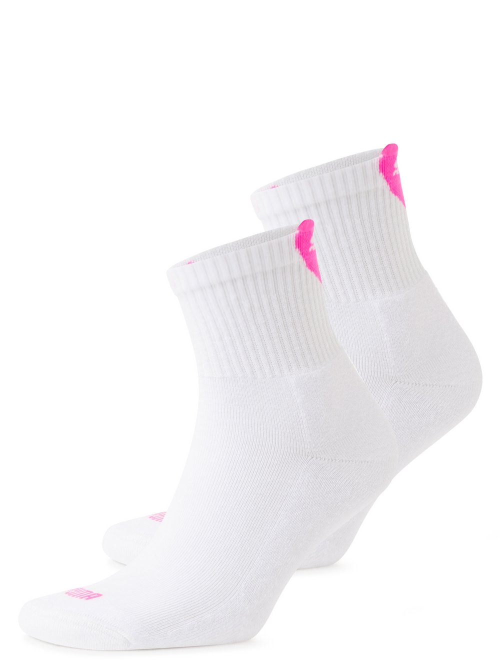 Puma Socken im 2er-Pack Damen Baumwolle mehrfarbig, 35-38