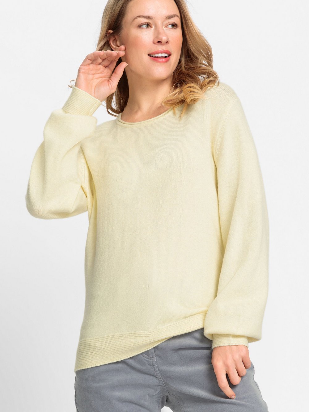 Olsen Pullover Damen Viskose beige, 48