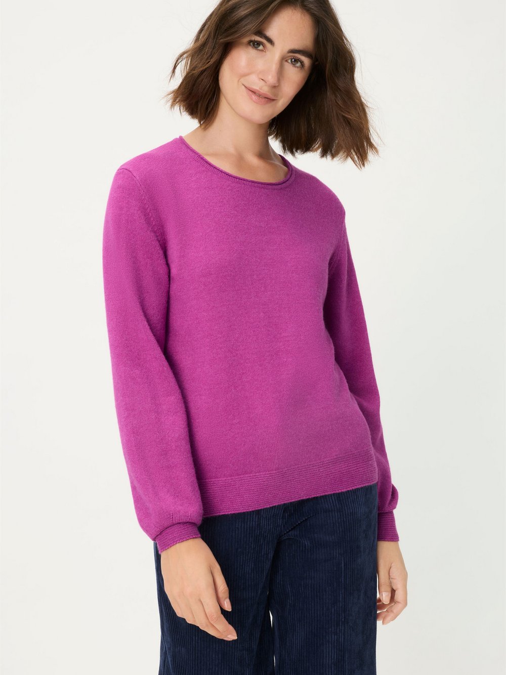 Olsen Pullover Damen Viskose lila, 42