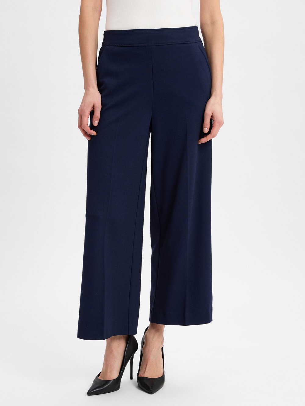 More & More Baukasten-Culotte Damen Viskose blau, 36