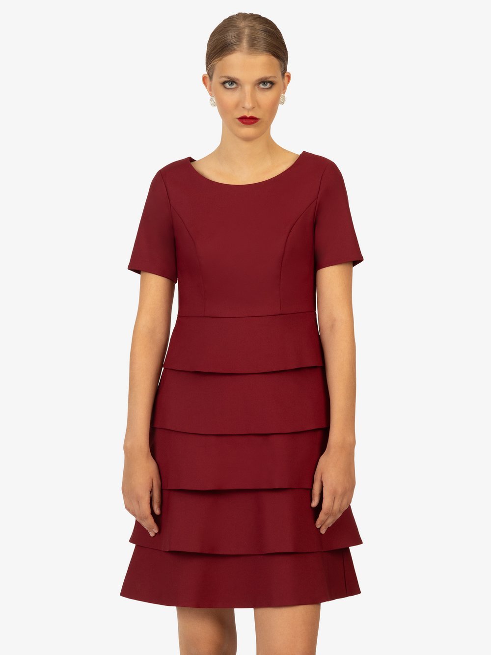 Kraimod Cocktailkleid Damen Baumwolle rot, 42