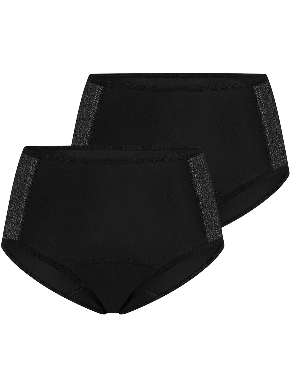 Schiesser Panty  Damen Jersey schwarz, 46-48