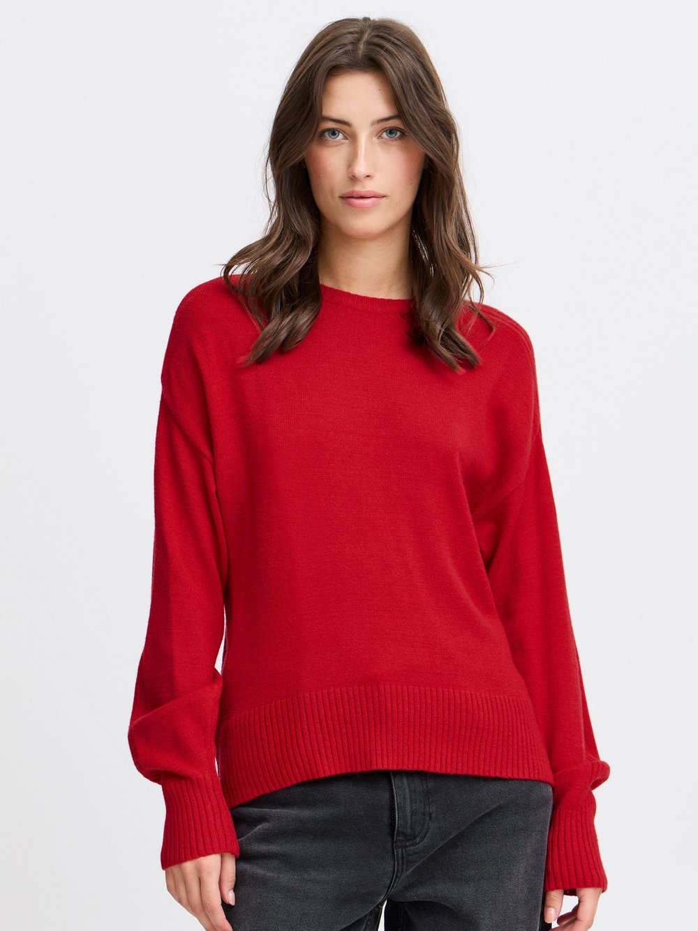 B.Young Strickpullover Damen rot, XS