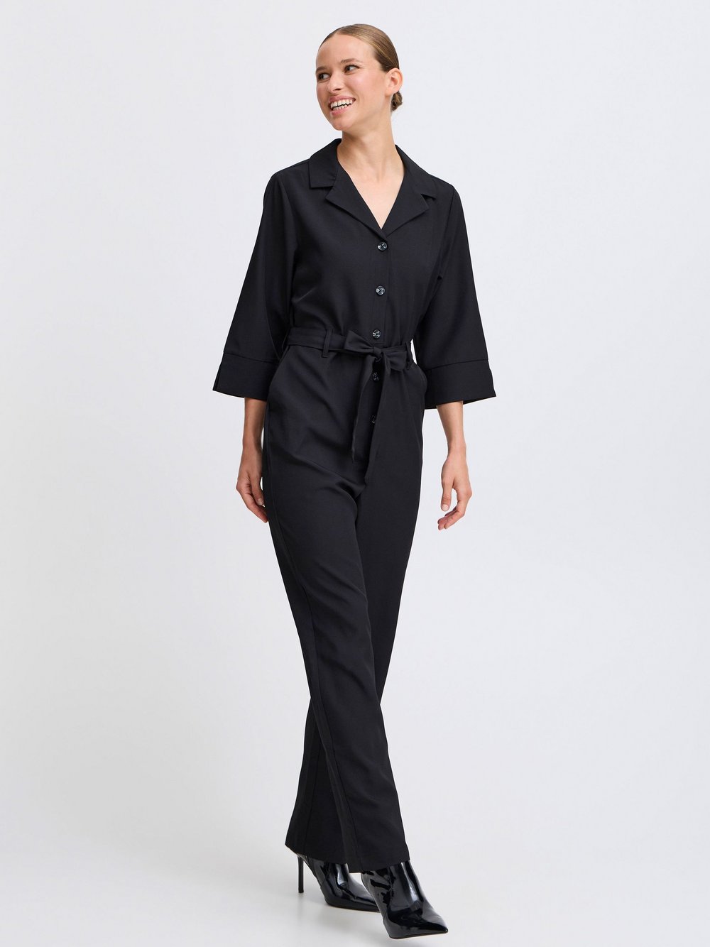 B.Young Jumpsuit Damen schwarz, 34