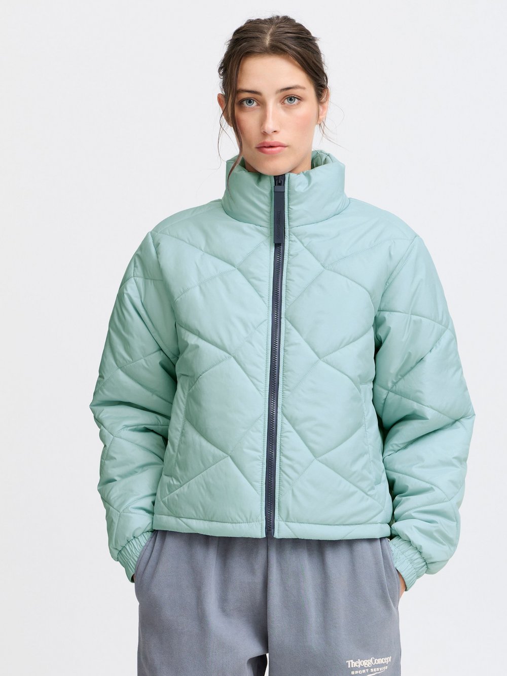 TheJoggConcept. Steppjacke Damen blau, L