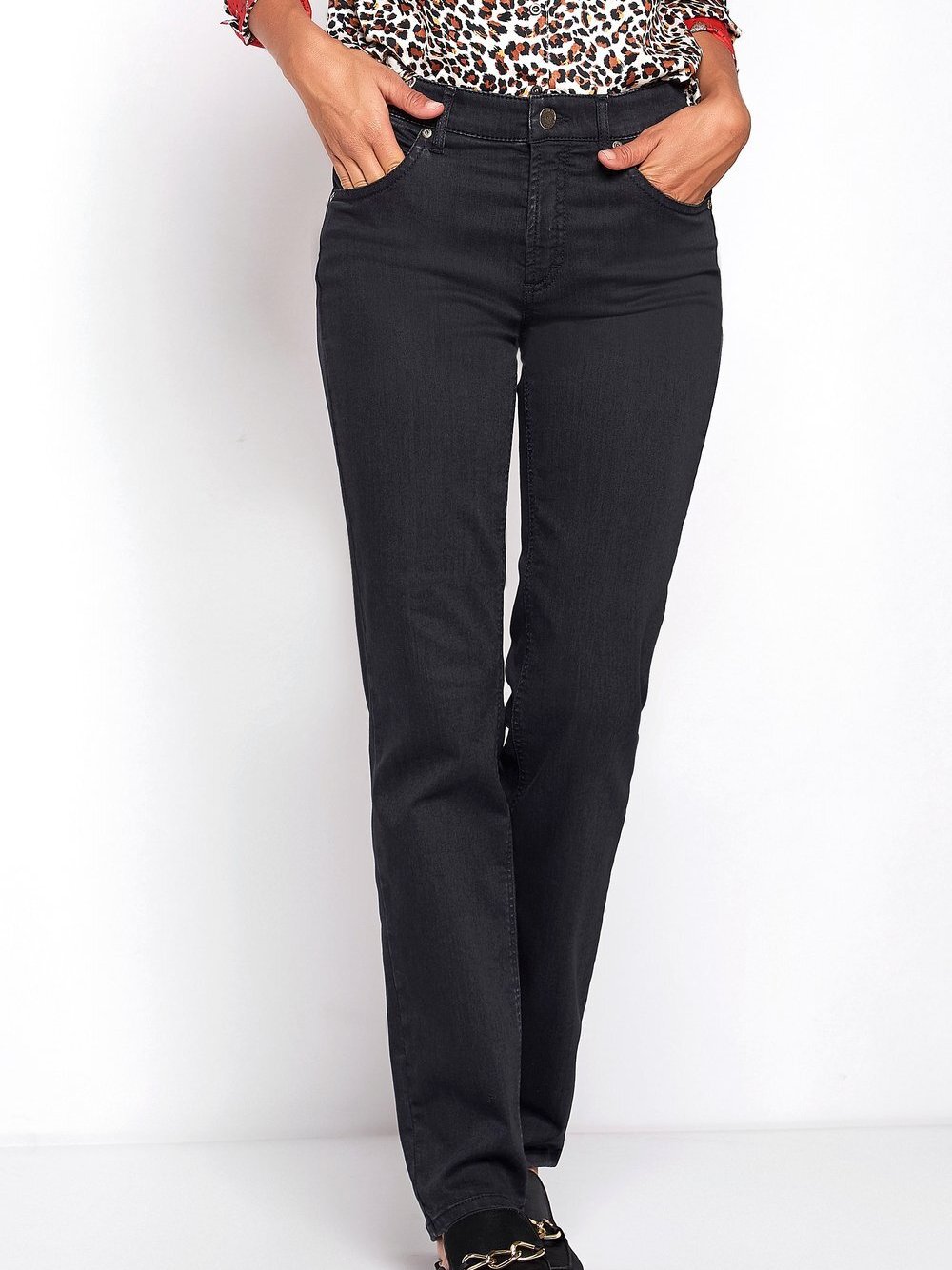 TONI Jeans Damen Baumwolle schwarz, 36